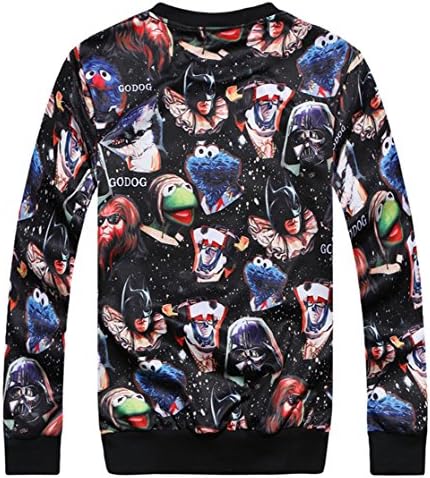 Yhting Men's Fashion Skateboard Boy Fleeces Casual Sweater Athletic Sweatshirt <Keep Calm>