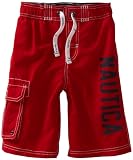 Nautica Sportswear Kids Boys 8-20 Cargo Swim Trunk