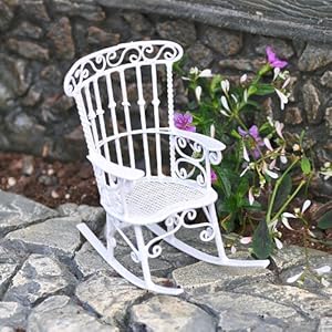 Fairy Gardening Rocking Chair