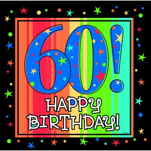 60 Year To Celebrate Cutout