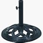 Black Umbrella Base, 17" BLACK UMBRELLA BASE