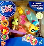 Little Pet Shop Portable Gift Set 1796 & 1797 Seahorse & Angel Fish Set
