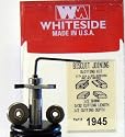 WHITESIDE MACHINE PART #1945 BISCUIT JOINING KIT 1-1/2 DIA X 5/32 CL X 1/2 DEEP X 1/2" SHANK X 2" OAL