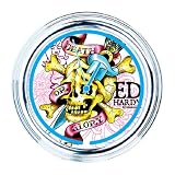 Ed Hardy Death Or Glory Tattoo Neon Wall Clock Skull
