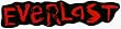 Everlast - Red Logo on Black - Large Jumbo Vinyl Sticker / Decal