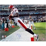 Chad Johnson Autographed End Zone In Bounds 16x20 Photograph Sports Football