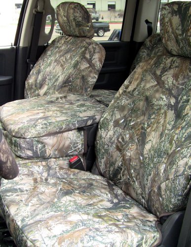 Exact Seat Covers, D1304 MC2-C, 2009-2012 Dodge Ram 1500 and 2010-2012 2500-3500 Front 40/20/40 with Opening Console Custom Exact Fit Seat Covers. MC2 Camo Endura On Sale