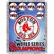 Boston Red Sox MLB World Series Commemorative Woven Tapestry Throw (48x60")"