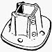 Gilpin Ornamntl Iron 579 Floor Flange