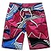 Aivtalk Men's Shorts Beach Pants Quick-Drying Boardshorts Red XXXL