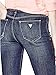 GUESS Women's Sienna Curvy Skinny Jeans in Dark Destroy Wash
