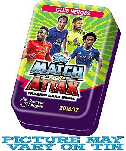 Topps Match Attax Trading Card Game 2016 / 2017 Premier League Mega Tin by toppsfootball