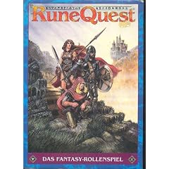 Rune Quest das Fantasy Rollenspiel, 206 Seiten, Bilder