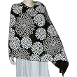 Shawls Kashmir Sozuni Design Wool Embroidery Clothes 28 x 75 inches (ebsp017)