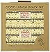 SugarBooger Good Lunch Snack Sack, Ruler, 3-Count
