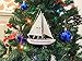 Blue Sailboat Christmas Tree Ornament 9