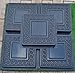 Set 5pcs PLASTIC MOLDS CASTING CONCRETE PAVING GARDEN PATH PAVEMENT STONE PATIO #S01