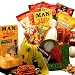 Manly Man's Sports Theme Gourmet Food and Snacks Gift Box
