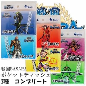 �퍑BASARA�L�����N�^�[�|�P�b�g�e�B�b�V���@�R���v���[�g�Z�b�g�i4�p�b�N�~3�܁j�y���[���֔z���z