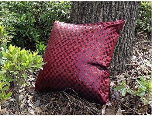 Decorative Sequins Embroidery Cushion Cover Sofa Car Chair Bedding Hotel Decorate Square Throw Pillow Case