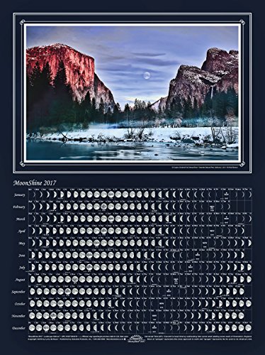 Lunar Calendar 2017, MoonShine, Landscape