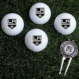 NHL Los Angeles Kings Four Golf Ball Gift Set