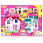 Starbrite Funny Doll house Play Set w 18pc tools furnitures bed sofa ref NS-8033