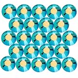Swarovski Hotfix Flatback Rhinestones #2028 Xilion Rose ss20 Blue Zircon AB (50)