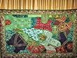 New Designer Home Decor-greenfield Beaded Vintage Sari Wall Hanging Tapestry 70"x44"