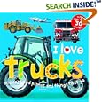 I Love Trucks Sticker Book (I Love)