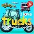 I Love Trucks Sticker Book (I Love)