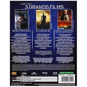 Russell Crowe - 3 grands films : Robin des Bois + Gladiator + Master and Commander [Pack Collector b