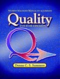 Student Solutions Manual for Quality