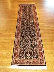 Handmade Pakistani Herekeh Rug 2'7x10'2"
