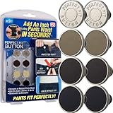 Perfect Fit Instant Button - Adds an Inch to Any Pants Waist In Seconds! -