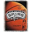 San Antonio Spurs NBA Woven Tapestry Throw Blanket (48x60")"