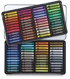 Neopastel Set Of 96 Oil Crayons In Metal Box