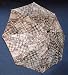 LAMPS BEAUTIFUL Rain or Sun Automatic Stick Push Button Patchwork Snakeskin Animal Print Umbrella