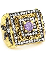 Azaara "Florentine" Tartano Ring, Size 7