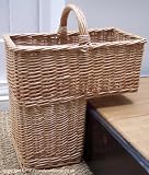 Natural Willow Step Stair Basket  Quick Delivery