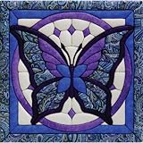 Quilt Magic 12-Inch by 12-Inch Butterfly Kit, 11.75