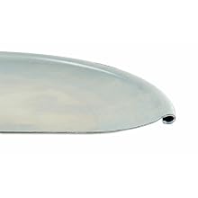 Alegacy HSA17 Eagleware Professional Heavy-Duty Aluminum Coupe Rim Pizza Tray, 17-Inch