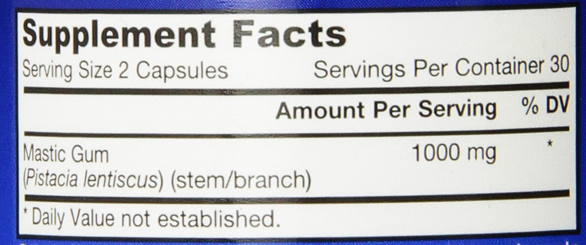 Amazon.com: Jarrow Formulas Mastic Gum, 500 mg, 60 Count: Health ...