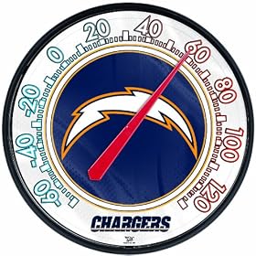 San Diego Chargers Thermometer