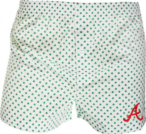 Buy Atlanta Braves Shamrock Boxer Shorts
