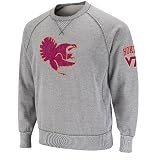 Virginia Tech Hokies Outlaw Heather Grey Fleece Crew Sweatshirt