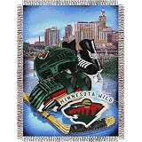 Minnesota Wild NHL Woven Tapestry Throw Blanket (48