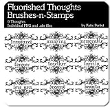 Photoshop Brushes - Flourished Thoughts Brushes and Stamps