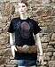 PUNK Shirt! BLACK CAT mit WINGS! BAD WOMAN LOLITA M 048