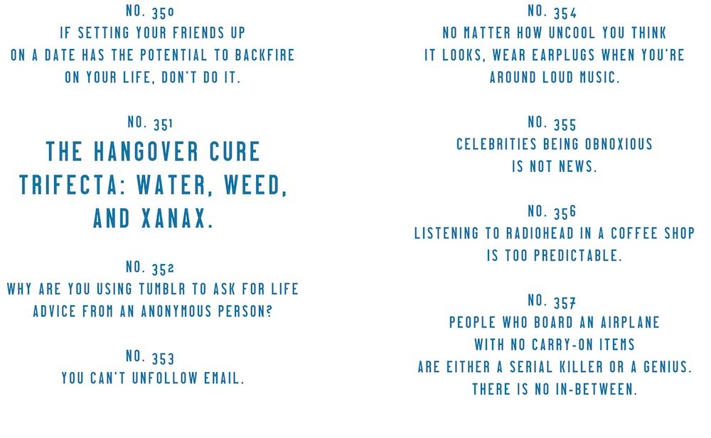 I Know You Think You Know It All: Advice and Observations For You ... I Know You Think You Know It All: Advice and Observations For You ...